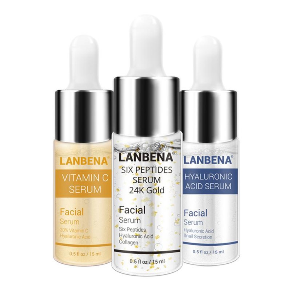 3 Anti-Aging Serums Set NEW